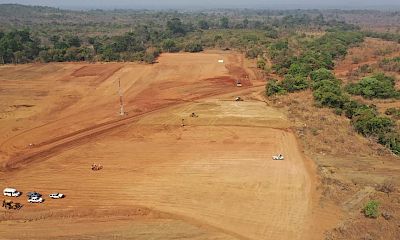 Substation earthworks completed - February 2022