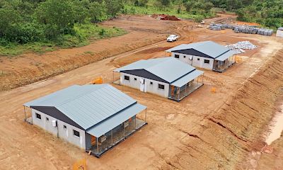 Accommodation camp construction - October 2021