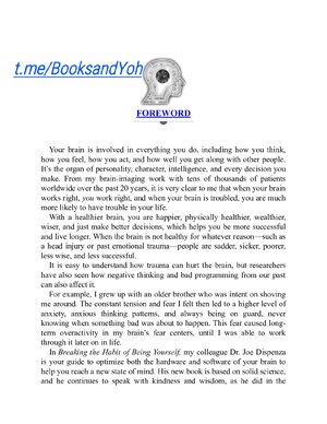 Thumbnail for Breaking The Habit Of Being Yourself