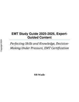 Thumbnail for EMT Study Guide 2025 2026