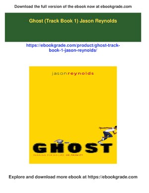 Thumbnail for Ghost (Track Book 1) Jason Reynolds