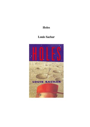 Thumbnail for Holes By Louis Sachar