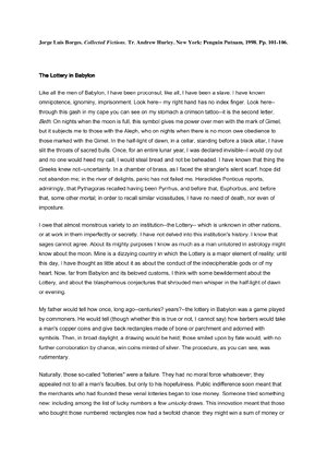 Thumbnail for The Lottery