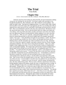 The Trial Franz Kafka thumbnail