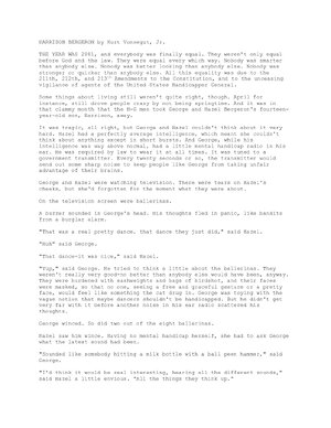 Thumbnail for Harrison Bergeron