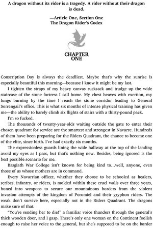 Thumbnail for Fourth wing - Chapter no 1