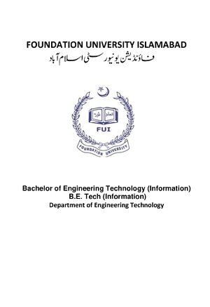 Thumbnail for Bachelor of Engineering Technology