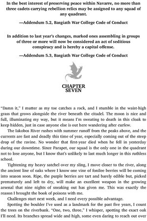 Thumbnail for Fourth Wing - Chapter no 7