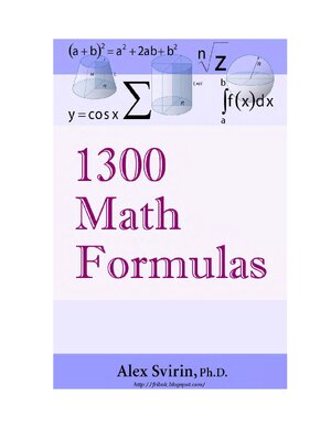 Thumbnail for 1300 Math Formulas By Golden Art