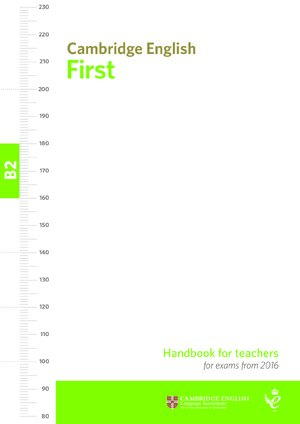 Thumbnail for Cambridge English First Handbook