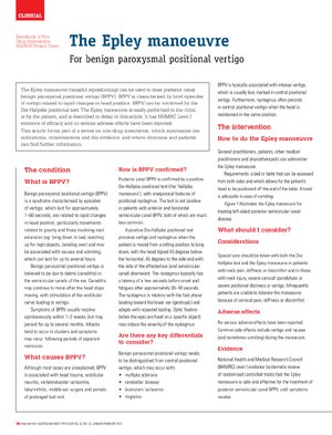 Thumbnail for The Epley manoeuvre