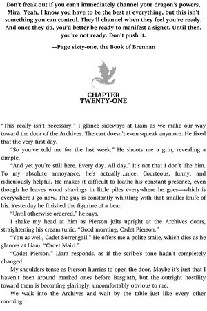 Thumbnail for Fourth Wing - Chapter no 21