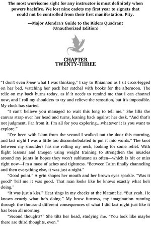 Thumbnail for Fourth Wing - Chapter no 23