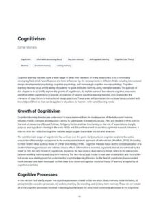 Cognitivism Esther Michela thumbnail