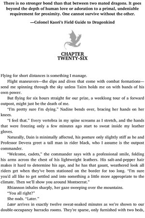 Thumbnail for Fourth Wing - Chapter no 26