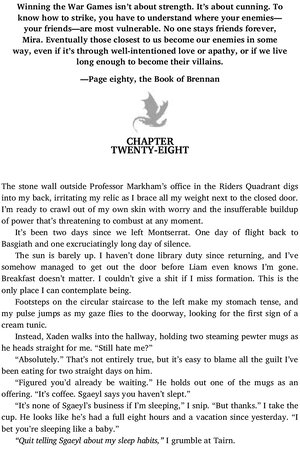 Thumbnail for Fourth Wing – Chapter no 28