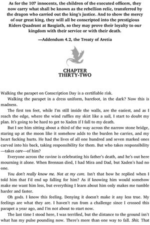 Thumbnail for Fourth Wing – Chapter no 32