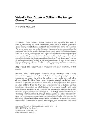 Thumbnail for Suzanne Collins’s The Hunger Games Trilogy