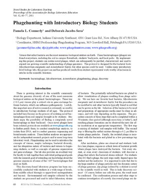 Thumbnail for Phagehunting with Introductory Biology Students