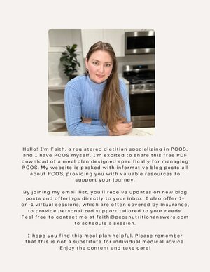 Thumbnail for 7 Day Pcos Diet Plan