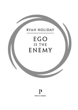 Thumbnail for Ego Is the Enemy Book Preview