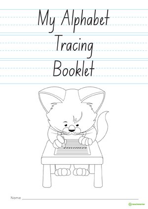 Thumbnail for A To Z Alphabet Handwriting Worksheets