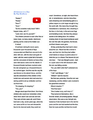 Thumbnail for All Summer In A Day