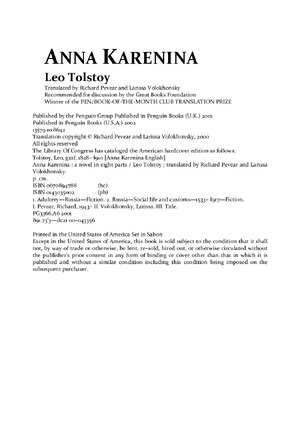 Thumbnail for Anna Karenina Leo Tolstoy Z Library D5fb2c5f65