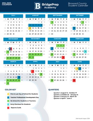 Thumbnail for Broward Schools Calendar 24-25