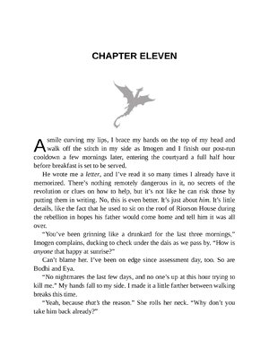 Thumbnail for Chapter no 11 of Iron Flame (The Empyrean, #2) by Rebecca Yarros