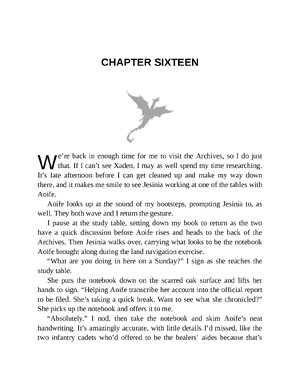 Thumbnail for Chapter no 16 - Iron Flame (The Empyrean, #2) by Rebecca Yarros