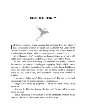 Thumbnail for Chapter no 30 - Iron Flame by Rebecca Yarros