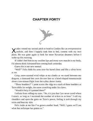 Thumbnail for Chapter no 40 - Iron Flame by Rebecca Yarros