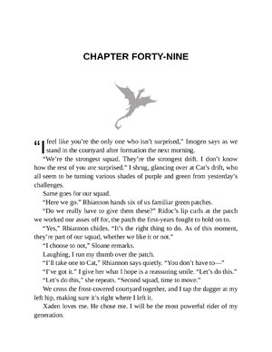 Thumbnail for Chapter no 49 - Iron Flame by Rebecca Yarros