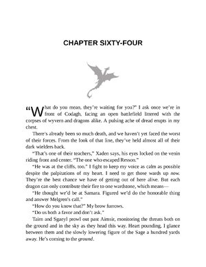 Thumbnail for Chapter no 64 - Iron Flame by Rebecca Yarros