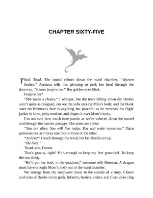 Thumbnail for Iron Flame Chapter no 64 (Rebecca Yarros)