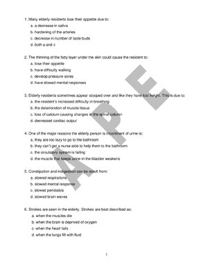 Thumbnail for Free Cna Practice Test With Answers