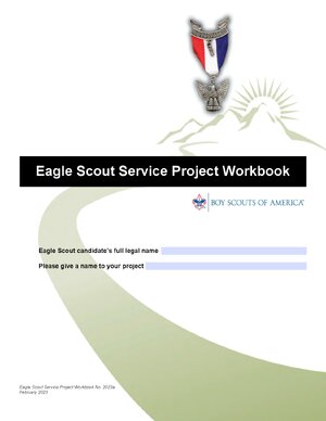 Thumbnail for Eagle Scout Service Project Workbook