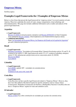 Thumbnail for Empresas Mixtas