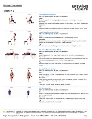 Thumbnail for Gluteal Tendonitis Exercise