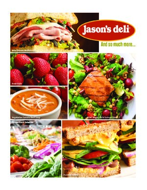 Thumbnail for Jasons Deli Menu