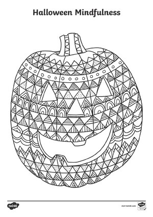 Thumbnail for Halloween Coloring Pages Printable