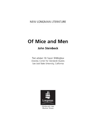 Thumbnail for Of Mice And Men Digital Copy