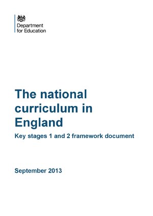 Thumbnail for The National Curriculum In England