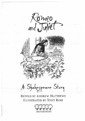 Thumbnail for Romeo And Juliet illustration Book
