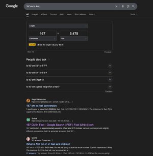 Thumbnail for 167 CM in Feet - Google Search | PDF | Foot (Unit) | Inch