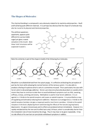 Thumbnail for Shapes Of Molecules - Chemistry