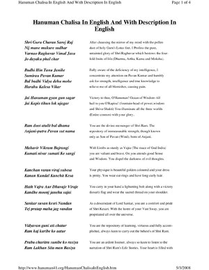 Thumbnail for Hanuman Chalisa in English