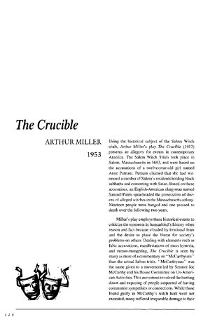 Thumbnail for The Crucible Book