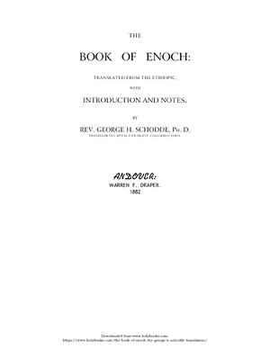 Thumbnail for The Book Of Enoch